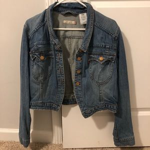 Levi crop Jean jacket